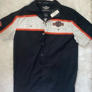 Harley Davidson button up